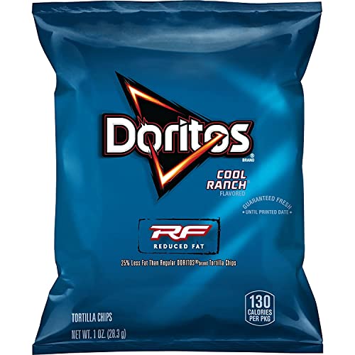 Doritos Reduced Fat Cool Ranch / 72 Count (Pack of 1) / 72 Tortilla