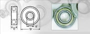 AMANA C-001 1/2"X 0.874"X 5/32" Rub Collar