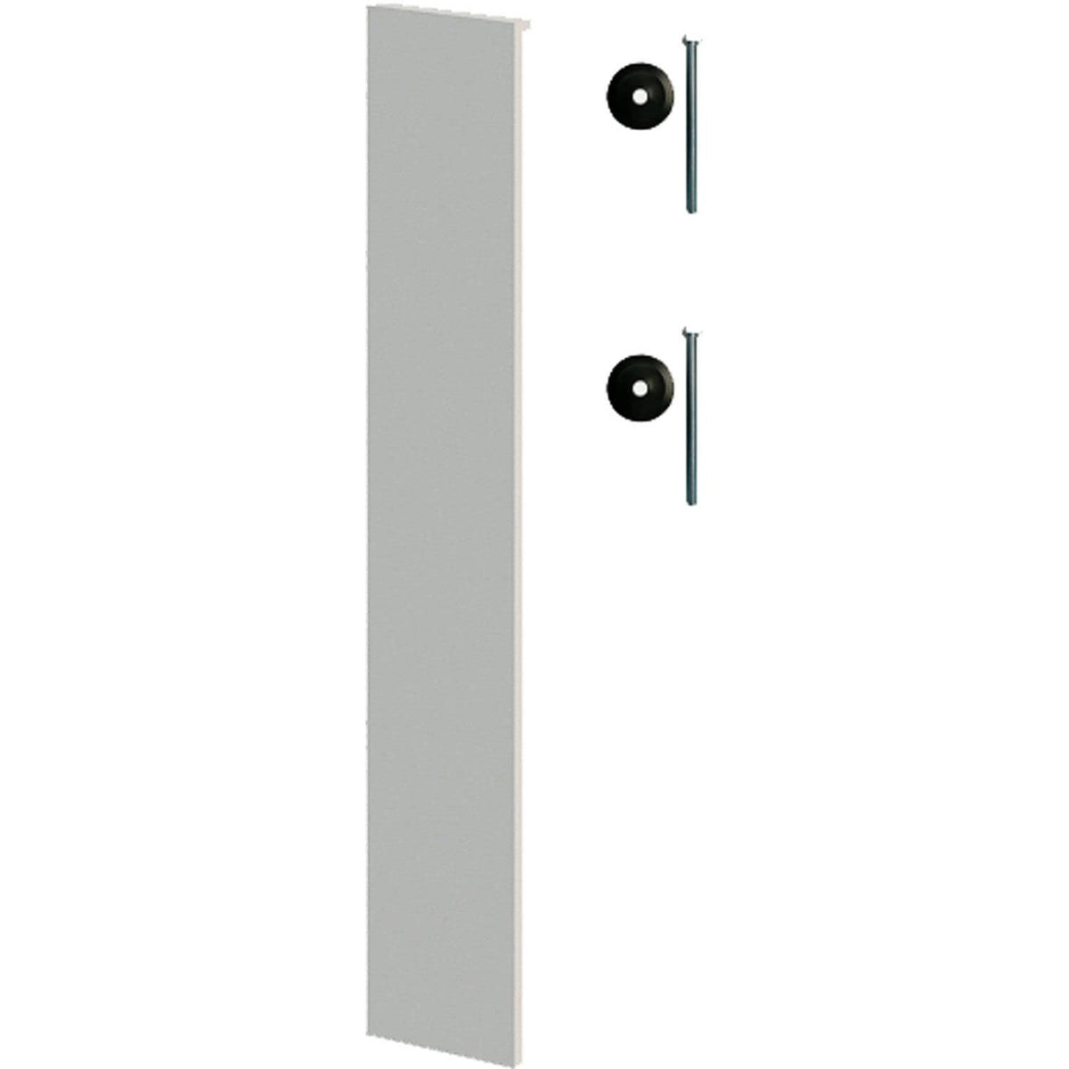 Interion Modular Partition Finished End Cap for 16"H Stacking Panel by Global Industrial – Model GF-TRUF1600