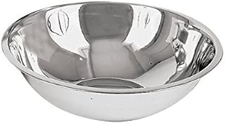 Royal Industries Mixing Bowl, Stainless Steel, 8 qt, 13 1/4" Diam x 5" Depth, Commercial Grade