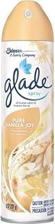 SC Johnson Glade Sheer Vanilla Embrace Room Spray Air Freshener, 8 oz