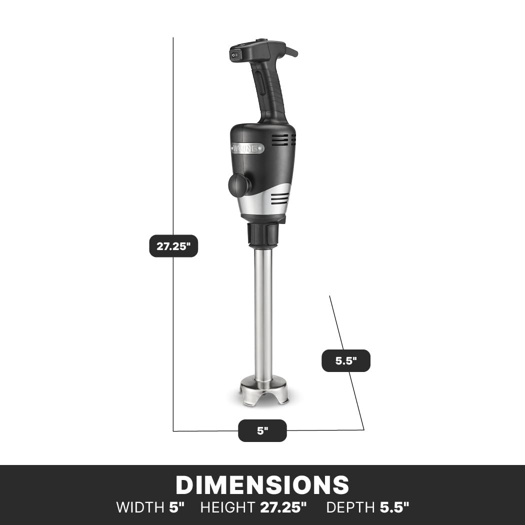 Waring 12" Shaft / Stainless Steel / Immersion Blenders Countertop Blenders