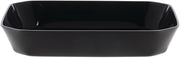 Delfin 3.25 Qt. Black Cut Corner Bowl