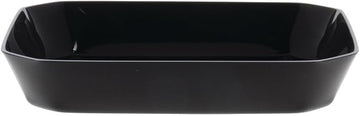 Delfin 3.25 Qt. Black Cut Corner Bowl