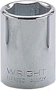 Wright Tool 30-15MM 3/8" Drive 6 Point Standard Metric Socket, 15mm