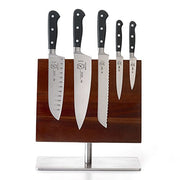 Mercer Culinary 11 3/8" x 9" / Stainless Steel / Elegant Knife Blocks