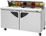 Turbo Air 2-Door Sandwich Salad Prep Table 17-CU.ft. TST-60SD-N