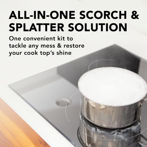 Weiman 10 Ounce (Pack of 1) / Cleaner Kit / Polish & Cleaning Tools Cooktop Cleaners
