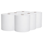 Hard Roll Paper Towels by Scott – 6 Rolls (100 Sheets each), Paper, White, Model 02000