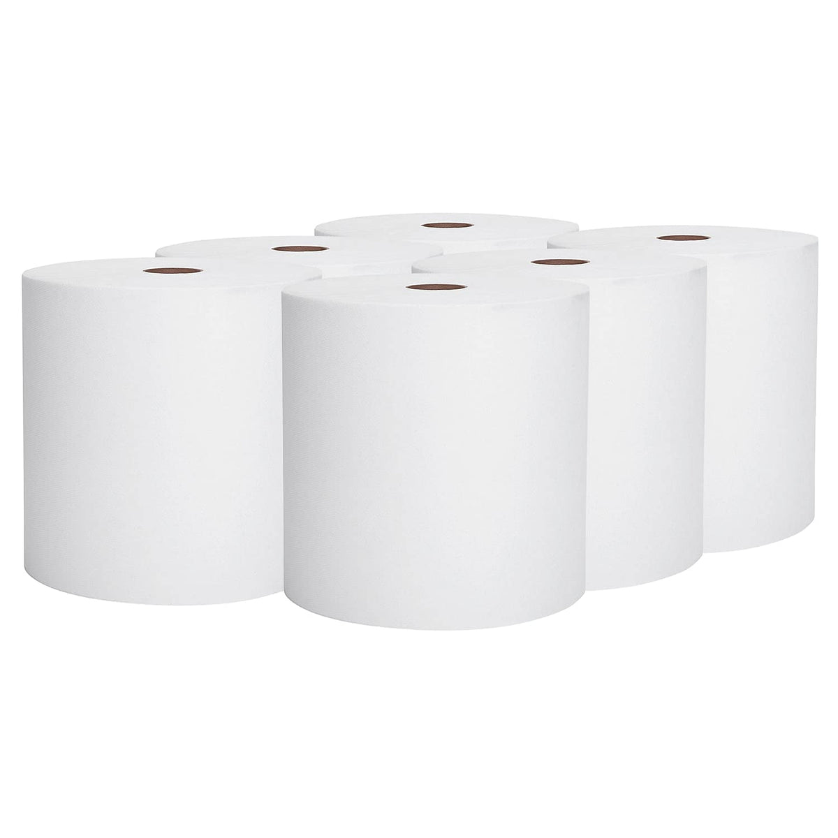 Hard Roll Paper Towels by Scott – 6 Rolls (100 Sheets each), Paper, White, Model 02000