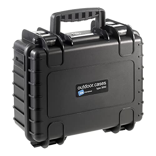 B&W International Black / 3000/B/SI-2 / Pre-cut Foam Camera Cases