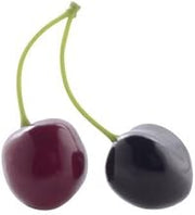 Artificial Cherries on a Stem Red Plastic - 1" L