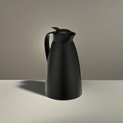 Glass Vacuum Frosted Plastic Carafe by Alfi – 33.8 Ounces, 1 liters, Plastic, Black, Model THRAG2800BK2