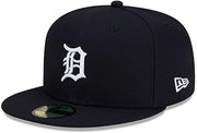 New Era 59FIFTY Detroit Tigers Fitted Hat - Black / White