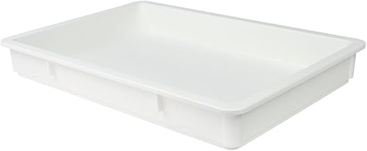 Cambro DB18263P148 White 18" x 26" x 3" Pizza Dough Box - Qty: 1
