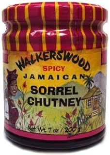 WALKERSWOOD Walkswood Spicy Jamaican Sorrel Chutney -7 oz (pack of 3)