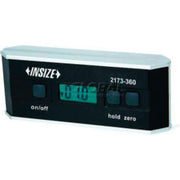 Electronic Digital Protractor & Level 0-360 Degrees - 1 Each by INSIZE – 7.09"L x 2.83"W x 2.17"H, Steel, Model 2173-360