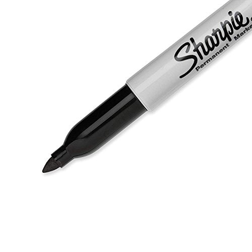 Sharpie Black / 1 Count (Pack of 3) / Fine,Permanent,Unique Permanent Markers