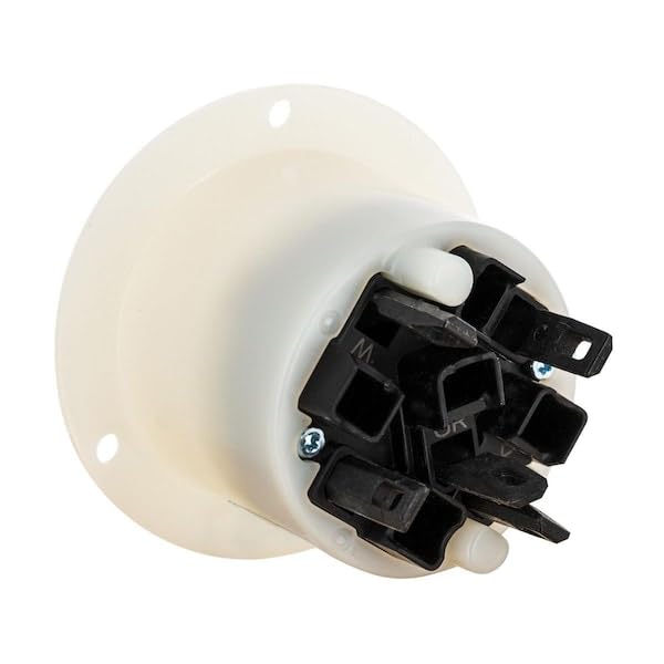 Locking Device FLANGED Inlet by Hubbell – Metal, See Image, Model 68162
