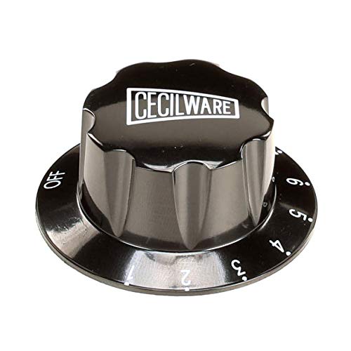 Grindmaster-Cecilware Knob_Thermostat_Black_Deg F by Grindmaster Cecilware – Model 355-00070