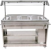 OMCAN 44506 48-INCH ALL STAINLESS STEEL DISPLAY WARMER WITH 1210 L CAPACITY