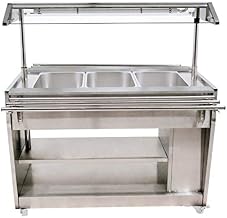 OMCAN 44506 48-INCH ALL STAINLESS STEEL DISPLAY WARMER WITH 1210 L CAPACITY