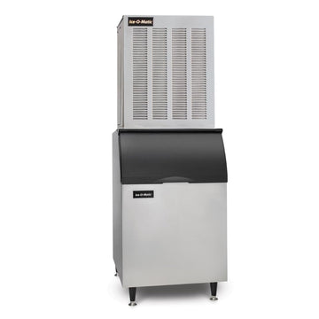 Modular Commercial Soft Chewable Nugget Style Ice Maker by by Ice-O-Matic – 344 lb. Ice Bin, 344.0 pounds, Model GEM1306A+KBT19+B55PS
