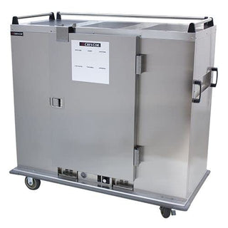 Insulated Heated Stainless Steel Banquet Cart by Cres Cor – Stainless Steel, Model EB-120