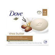 Dove 3.75 Ounce (Pack of 14) / Shea Butter / White Soaps