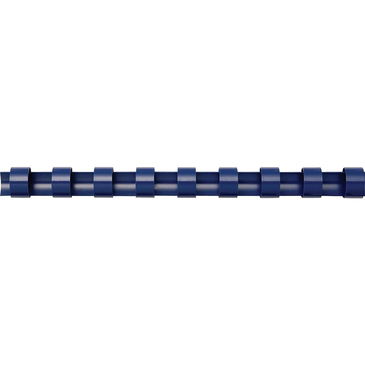 Plastic Combs - Round Back by Fellowes – 3/8", 55 Sheet Capacity, 55.0 pages, Plastic, Navy, Model 52505