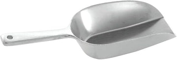 HUBERT 12 oz Scoop with Flat Bottom Aluminum