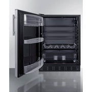 Summit Appliance Left-Hand Door / 24" / Silver Categories