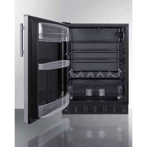 Summit Appliance Left-Hand Door / 24" / Silver Categories