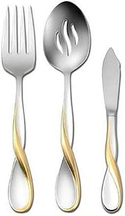 Oneida Golden Aquarius 3-Piece Serving Set