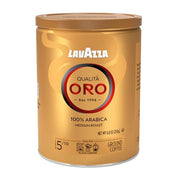 Lavazza Qulita Oro Ground / 8.82 Ounce (Pack of 4) / 4 Roasted Coffee Beans