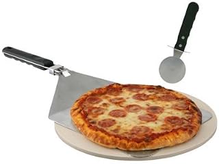 Chef-mate chefmate 3 piece grill stone pizza set