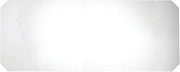 HUBERT Wire Shelving Clear Plastic Shelf Insert - 60" L x 24" W, 4 per Pack
