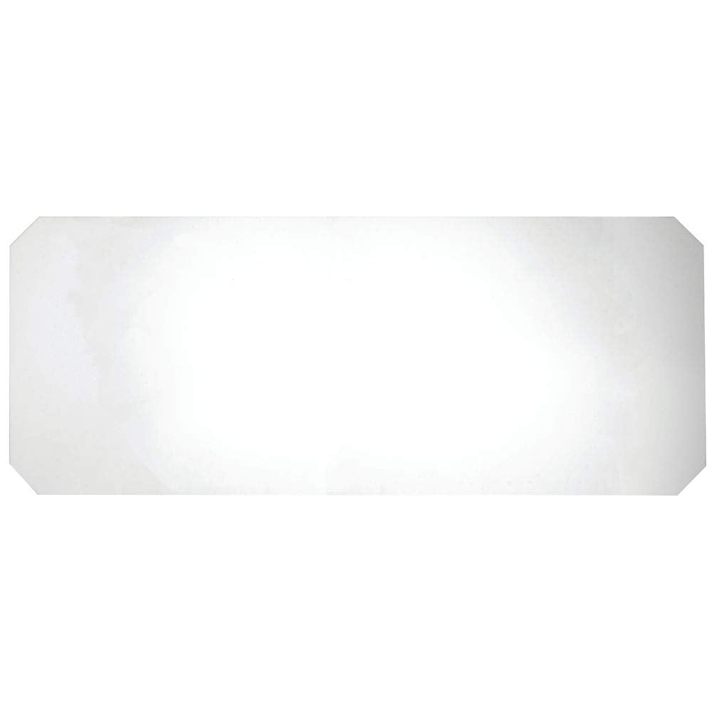 Wire Shelving Clear Plastic Shelf Insert - 60" L x 24" W by HUBERT – Plastic, Clear, Pack of 4, Model SL2460
