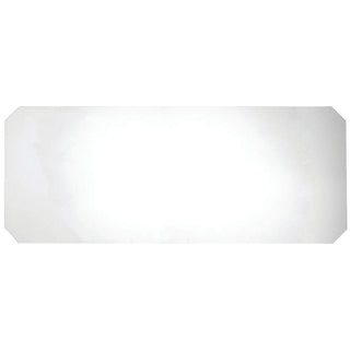 Wire Shelving Clear Plastic Shelf Insert - 60" L x 24" W by HUBERT – Plastic, Clear, Pack of 4, Model SL2460