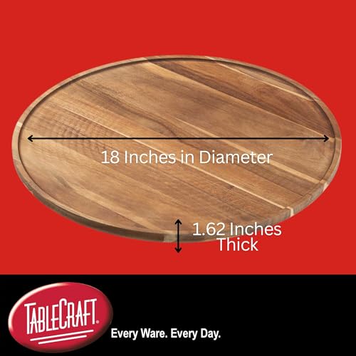 Tablecraft 18" Diameter / Brown / 1 Lazy Susans