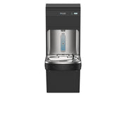 Pro Filtration Bottle Filling Station by Elkay – Twin, 8 gallons, Stainless Steel, Black, Model LZS8WSBPRO-UV