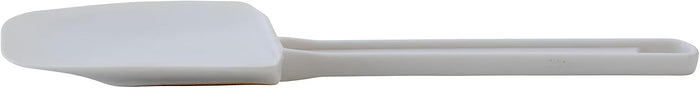 Winco 10" White Plastic Scraper, Bowl Shape | Dishwasher safe, BPA-free, Balanced control, Restaurant service, Great for Salads, Sides, Pasta and Shared Dishes