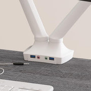 Bestar Bark Grey / 60W x 30D / Modern Monitor Stands