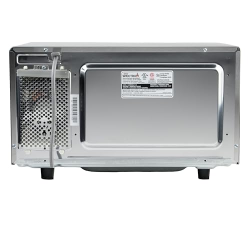 Winco .9 Cubic Feet / 1,000 W (Touch) / Silver Countertop Microwave Ovens