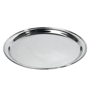 Service Tray by Royal Industries – Stainless Steel, Silver, Model ROY ST 12