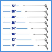 Guardair Gray / 6 Inch / 1 Air-Compressor Accessories