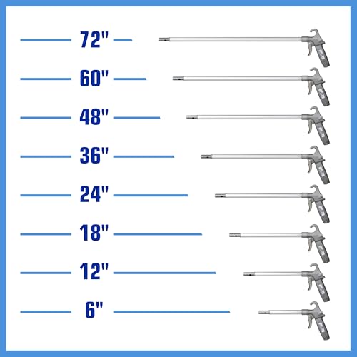Guardair Gray / 6 Inch / 1 Air-Compressor Accessories