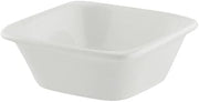 10 Strawberry Street Whittier 3.75"/4 Oz Square Bowl, Set of 6, White