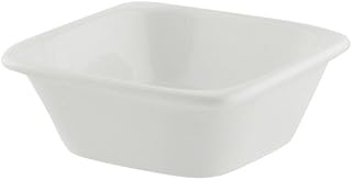 10 Strawberry Street Whittier 3.75"/4 Oz Square Bowl, Set of 6, White