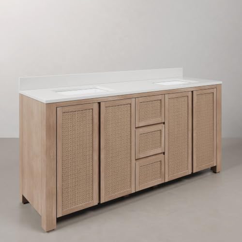 Water Creation 72" Width / Toffee Latte / 1 Bathroom Vanities